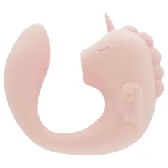   Unihorn C-Horse - G-punkts- och klitorisstimulerande vibrator (korall)