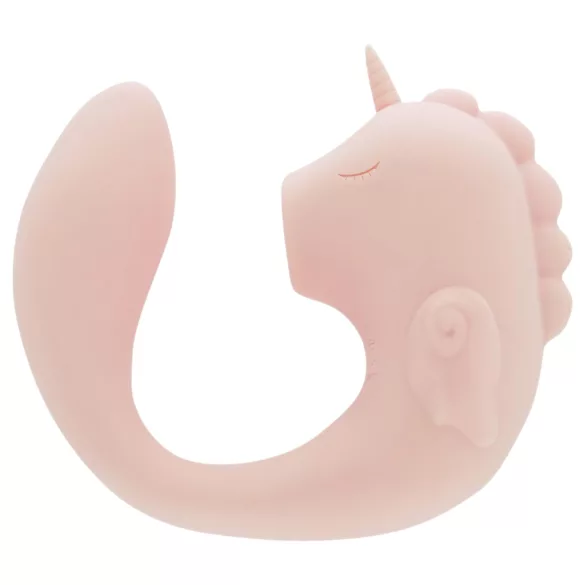 Unihorn C-Horse - G-punkts- och klitorisstimulerande vibrator (korall)