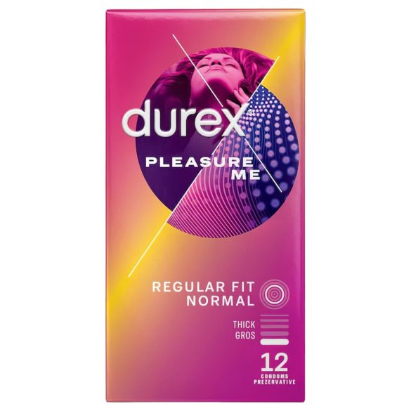 Durex - kondomer - räfflade och prickiga - 12 st