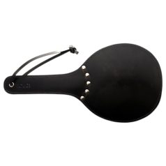   Rouge - paddel för spanking - äkta läder - hård och mjuk sida - röd