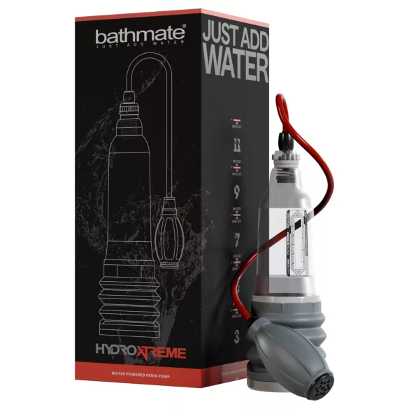 Bathmate HydroXtreme 5 - hydropump utan tillbehör (genomskinlig)