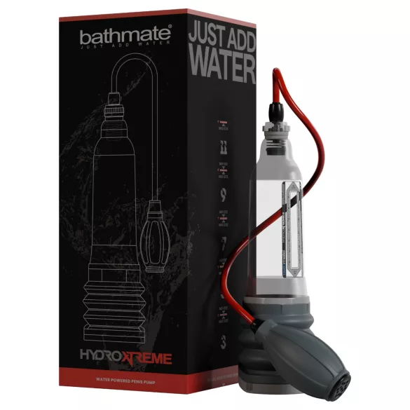 Bathmate HydroXtreme 6 - hydropump utan tillbehör (transparent)