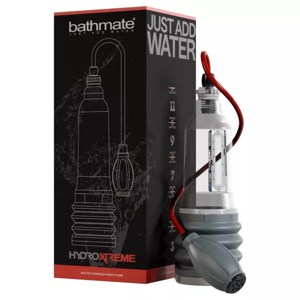 Bathmate HydroXtreme 7 Wide Boy - hydropump utan tillbehör (transparent)