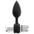 Bathmate Anal Training Plugs Vibe - vibrerande analpluggsset (svart)