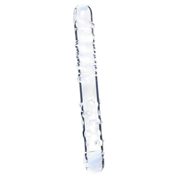 Clarity - dubbeldildo glas - transparent