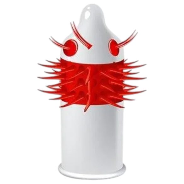 Egzo - kondom med långa taggar - 1 st