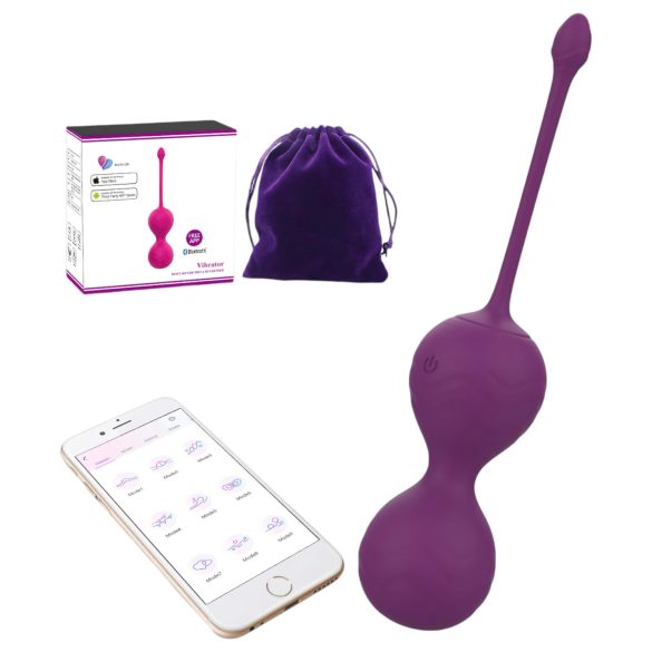 Ensam Winni - smart vibrerande ägg (rosa)