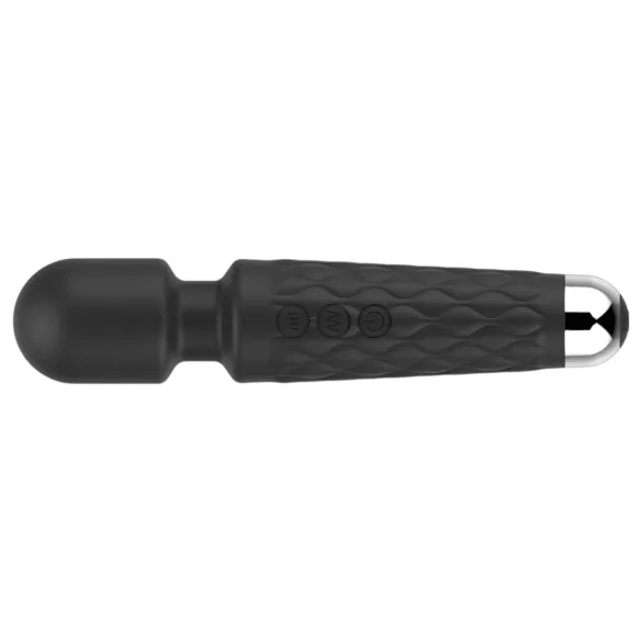 Lonely - vibrator med massagefunktion - 20 funktioner - uppladdningsbar - svart