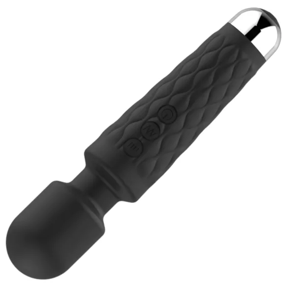 Lonely - vibrator med massagefunktion - 20 funktioner - uppladdningsbar - svart