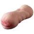 Lonely 2in1 - konstgjord vagina och mun-masturbator (naturfärg)