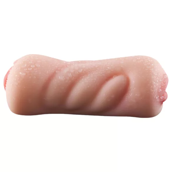 Lonely 2in1 - konstgjord vagina och mun-masturbator (naturfärg)