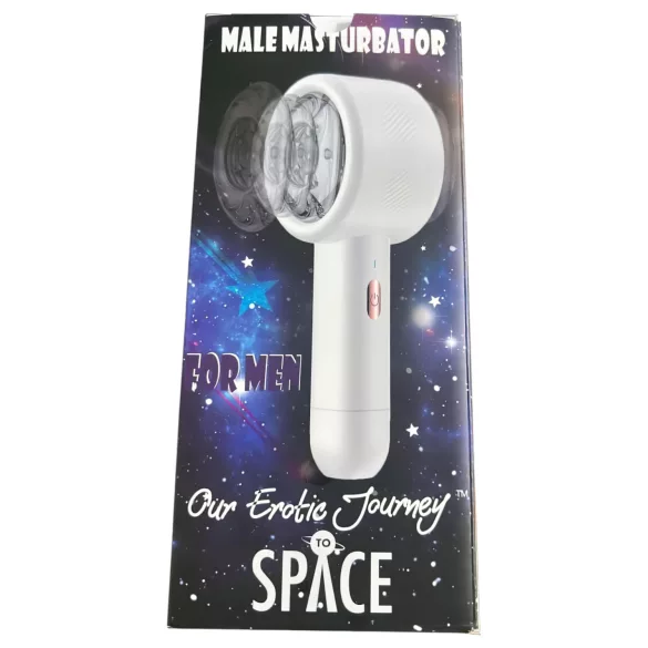 Lonely Space - automatisk masturbator med upp-och-ned rörelse - vit