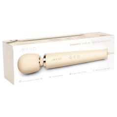 le Wand - massagevibrator med sladd - exklusiv - beige