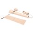 le Wand - exklusiv massagevibrator med sladd (beige)