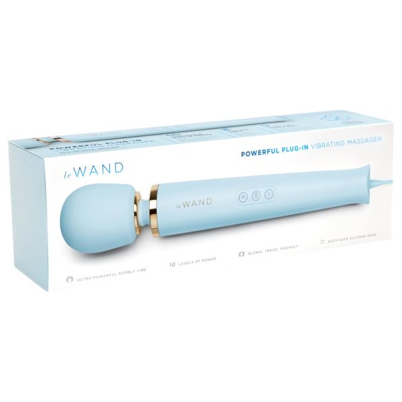 le Wand - exklusiv, nätansluten massagevibrator (blå)