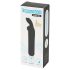 Happyrabbit Bullet - uppladdningsbar kanin vibrator (svart)