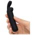 Happyrabbit Bullet - uppladdningsbar kanin vibrator (svart)