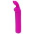 Happyrabbit Bullet - uppladdningsbar kaninformad stavvibrator (lila)