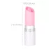 Pillow Talk Lusty - uppladdningsbar stavvibrator med tungfunktion (vit/rosa)