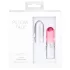 Pillow Talk Lusty - uppladdningsbar stavvibrator med tungfunktion (vit/rosa)