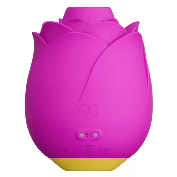 ROMP - lufttrycksvibrator för klitoris - rosdesign - rosa