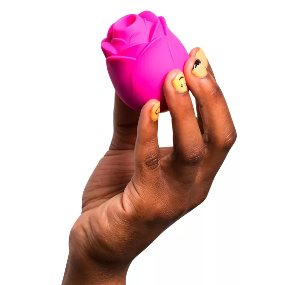 ROMP - lufttrycksvibrator för klitoris - rosdesign - rosa