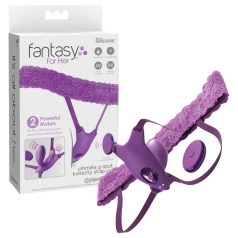   Fantasy For Her - bärbar G-punktsvibrator med inbyggd motor - lila
