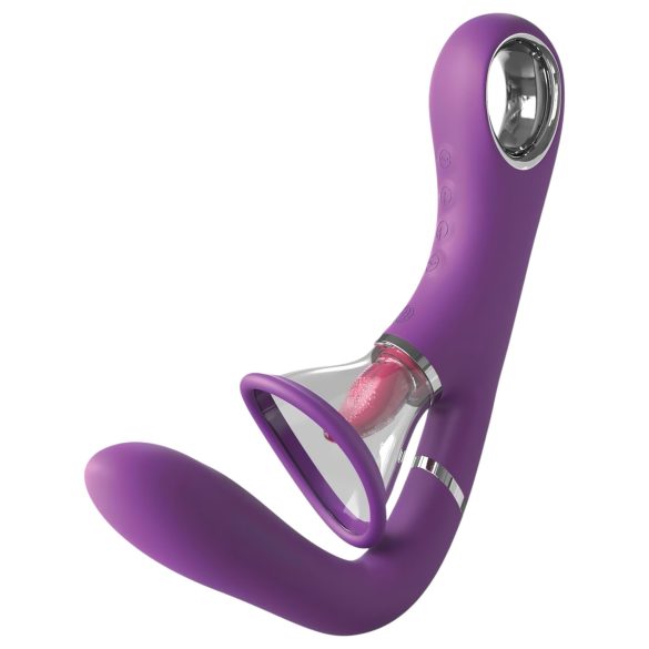 Fantasy For Her - G-punkt och klitorisstimulator vibrator med 4 motorer - lila