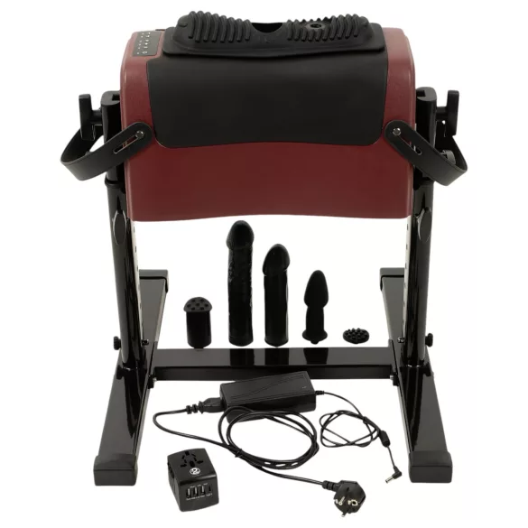 The Banger CLIMAXXR360 - nätansluten sexmaskin med 360°-säte och 2 motorer