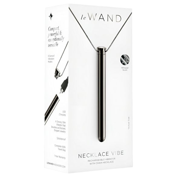 le Wand - lyxvibrator halsband - (svart)