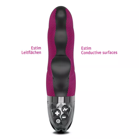 mystim Hop Hop Bob E-Stim - uppladdningsbar elektro vibrator (svart)