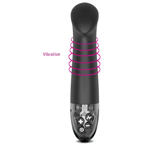 mystim - G-punkt vibrator med elektrostimulering - svart