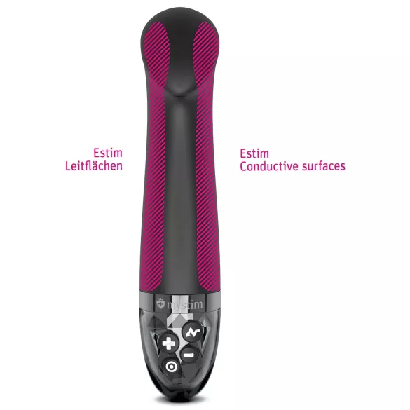 mystim - G-punkt vibrator med elektrostimulering - svart