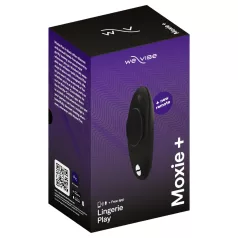   We-Vibe Moxie+ - bärbar klitorisstimulator med app- och fjärrkontroll (svart)