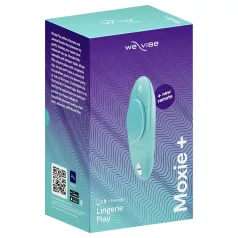  We-Vibe Moxie+ - bärbar klitorisstimulator med app- och fjärrkontroll (turkos)