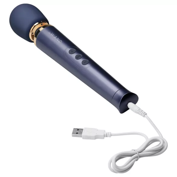 Le Wand Petite - vibrator massager uppladdningsbar blå