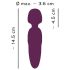 You2Toys Petite - uppladdningsbar massageröd vibrator
