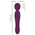 You2Toys Grande - uppladdningsbar massagestav (röd)