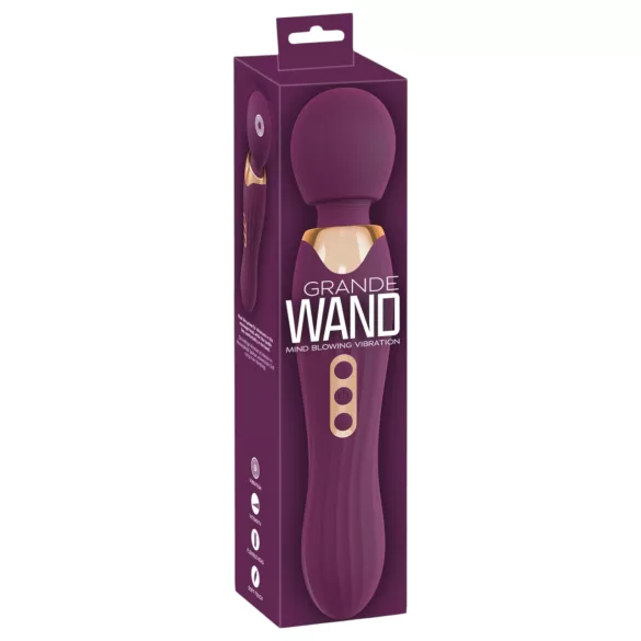 You2Toys Grande - uppladdningsbar massagevibrator - röd