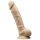 Silexd 8 - fjärrstyrd vibrator med pung (naturfärg)