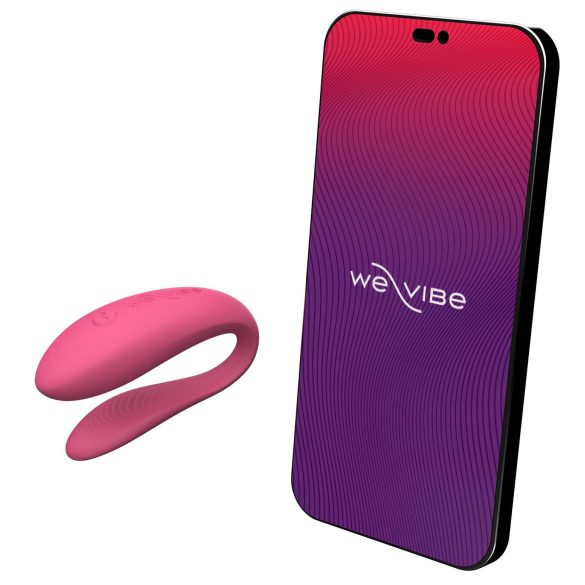 We-Vibe Sync Lite - parvibrator med fjärrkontroll - rosa