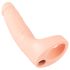 Realistixxx Dubbel Äventyr - Analt Vibratorband (svart)