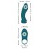Val av par - 3-i-1 justerbar vibrator (turkos)