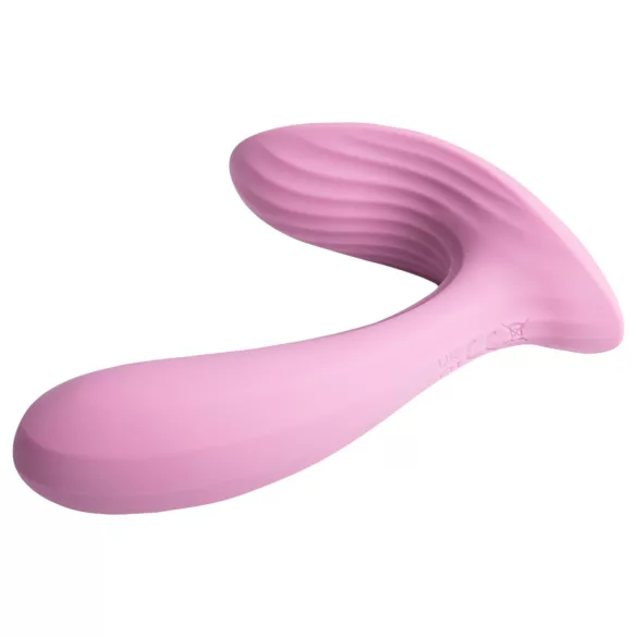 Svakom Erica - bärbar vibrator - uppladdningsbar silikon pink