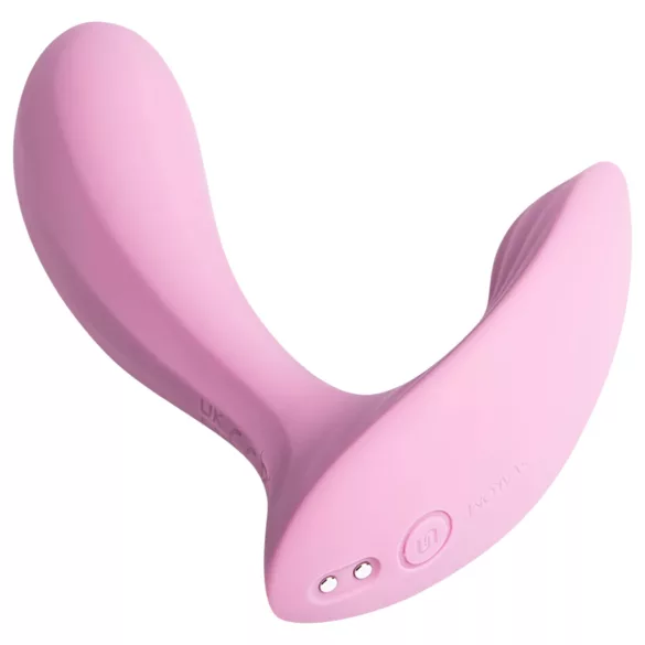Svakom Erica - bärbar vibrator - uppladdningsbar silikon pink