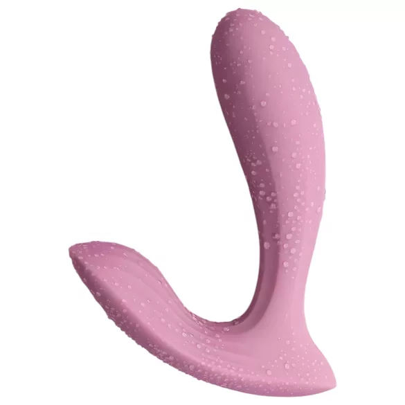 Svakom Erica - bärbar vibrator - uppladdningsbar silikon pink