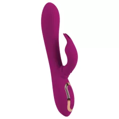 Javida - 3-i-1 pärlroterande vibrator (lila)