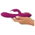 Javida - 3-i-1 pärl- och roterande vibrator (lila)