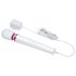 Le Wand Petite Plug-In – Nätansluten Massagevibrator (Vit)