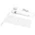 Le Wand Petite Plug-In – Nätansluten Massagevibrator (Vit)